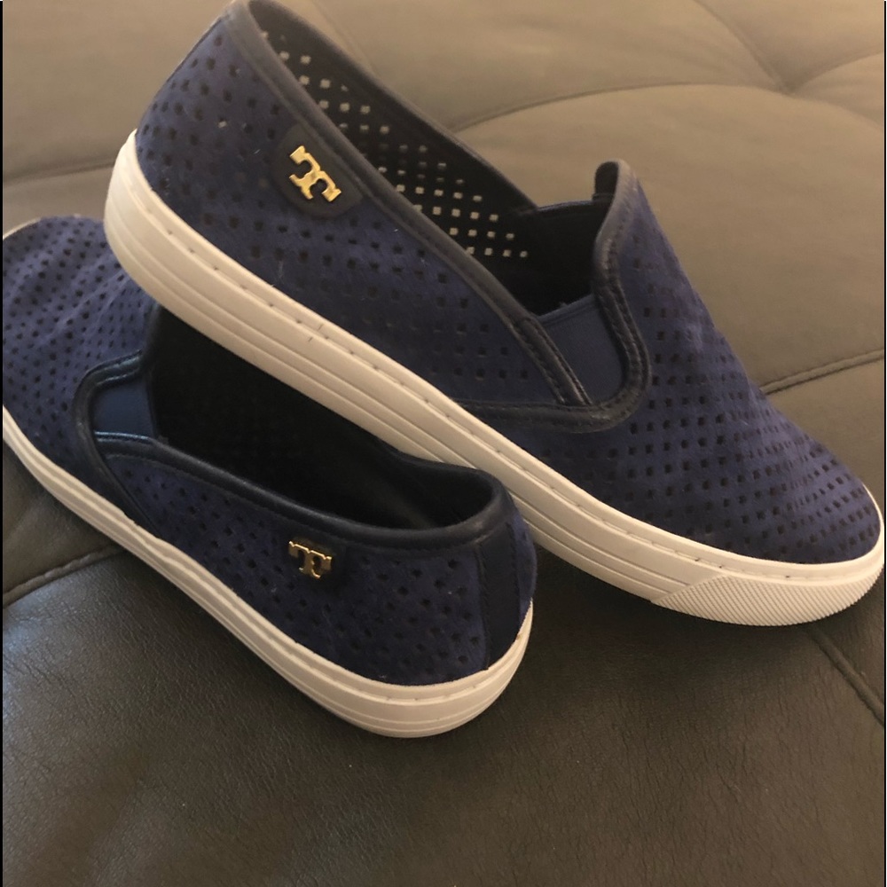 💙LIKE NEW 💙Tory Burch Blue Espadrilles💙